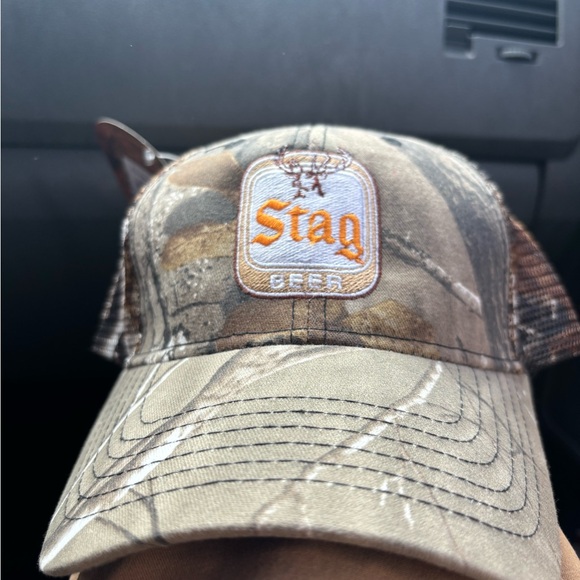 Realtree Camouflage Cap with Embroidered Logo